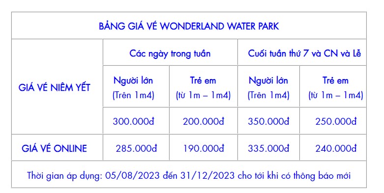 Công viên nước Phan Thiết Wonderland Water Park